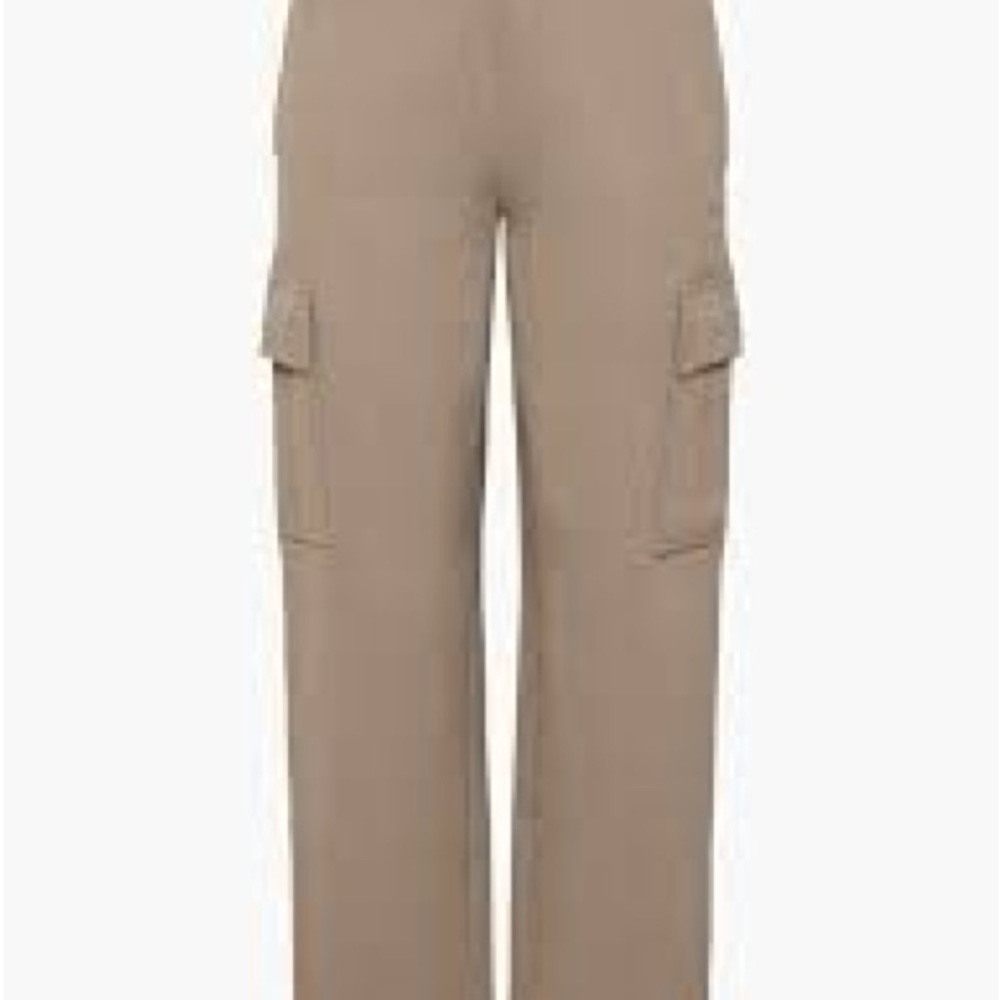 TNA Wide Leg Tan Pants